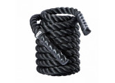 Тренировочный канат Live Pro Battle Rope LP8170-L1 3,8 см x 15 м, черный