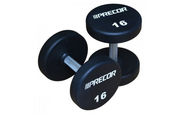 Фиксированные гантели в уретане 14кг Precor New FM\UPD-N-14KG 600_380