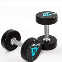 Гантели в уретане 16 кг Live Pro Premium Urethane Dumbbells LP8000-16