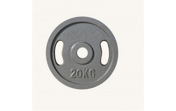 Диск металлический 20кг Johns DR71027 -20G серый 600_380