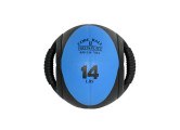 Мяч с ручками Perform Better 14FT Dual Grip Medicine Ball 35135\14-BK-BL