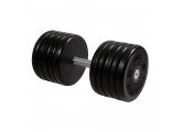 Гантель классик MB Barbell с вращающейся ручкой 57 кг MB-FdbEM-B57