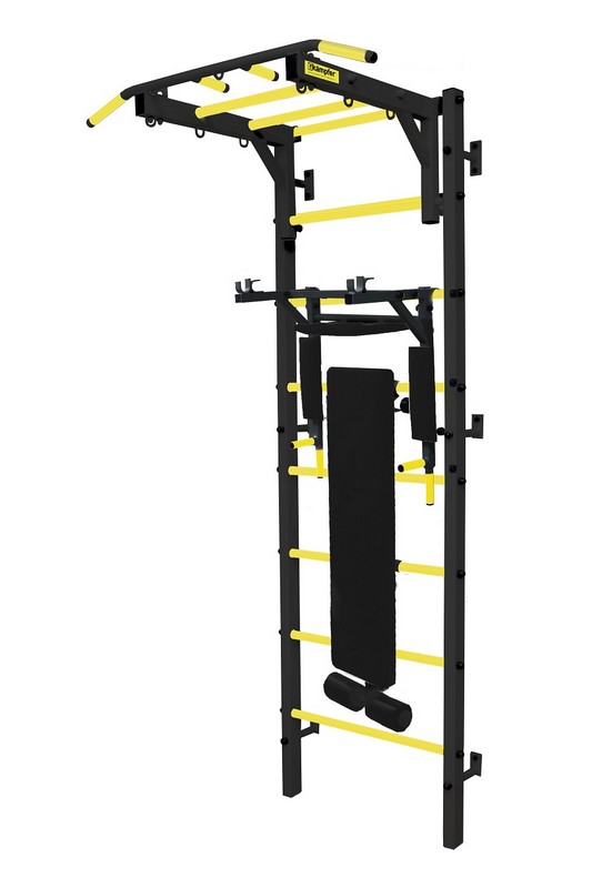 Профессиональная шведская стенка Kampfer Tornado Professional черный\желтый 533_800