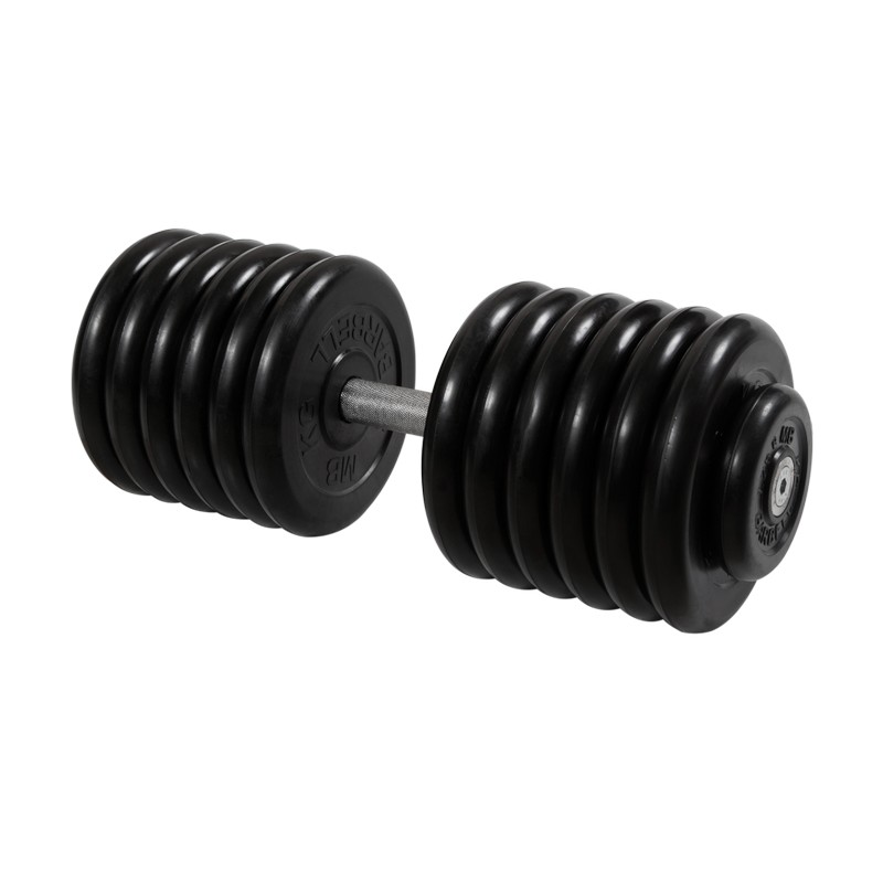 Гантель Профи с вращающейся ручкой, 63,5 кг MB Barbell MB-FdbM-B63,5 800_800