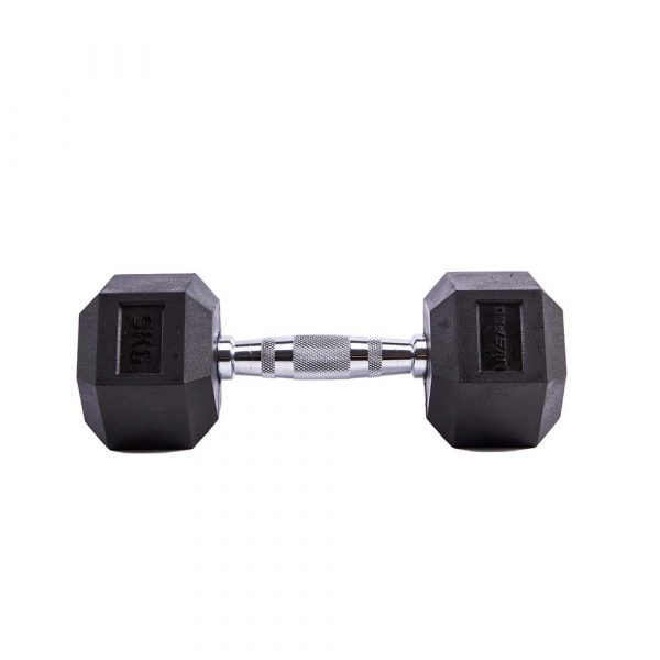 Гексагональные гантели 10кг Live Pro Hex Dumbbell LP8005-10, пара 600_600