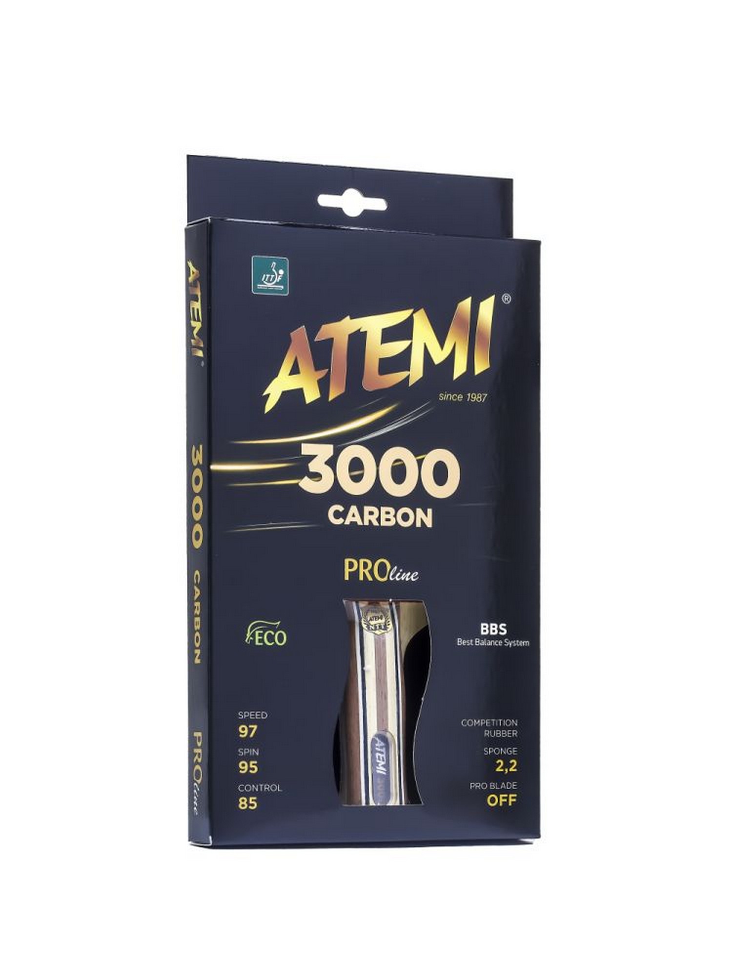 Ракетка для настольного тенниса Atemi PRO 3000 AN 1500_2000