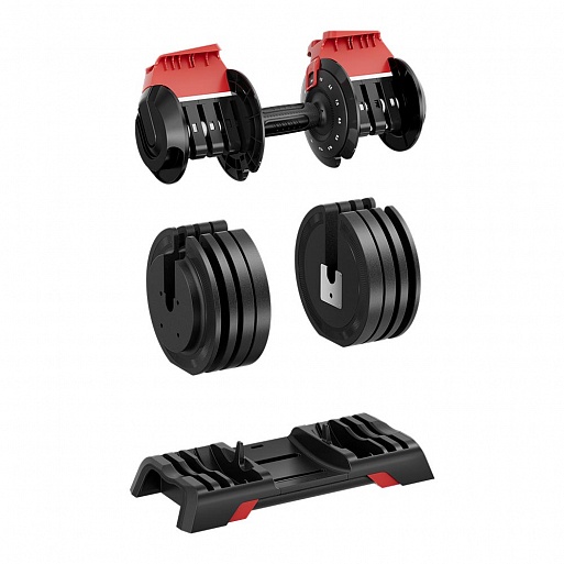 Наборная гантель Adjustable Dumbbell 3-24 кг Live Pro RUMF7070 513_513