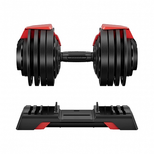 Наборная гантель Adjustable Dumbbell 3-24 кг Live Pro RUMF7070 513_513