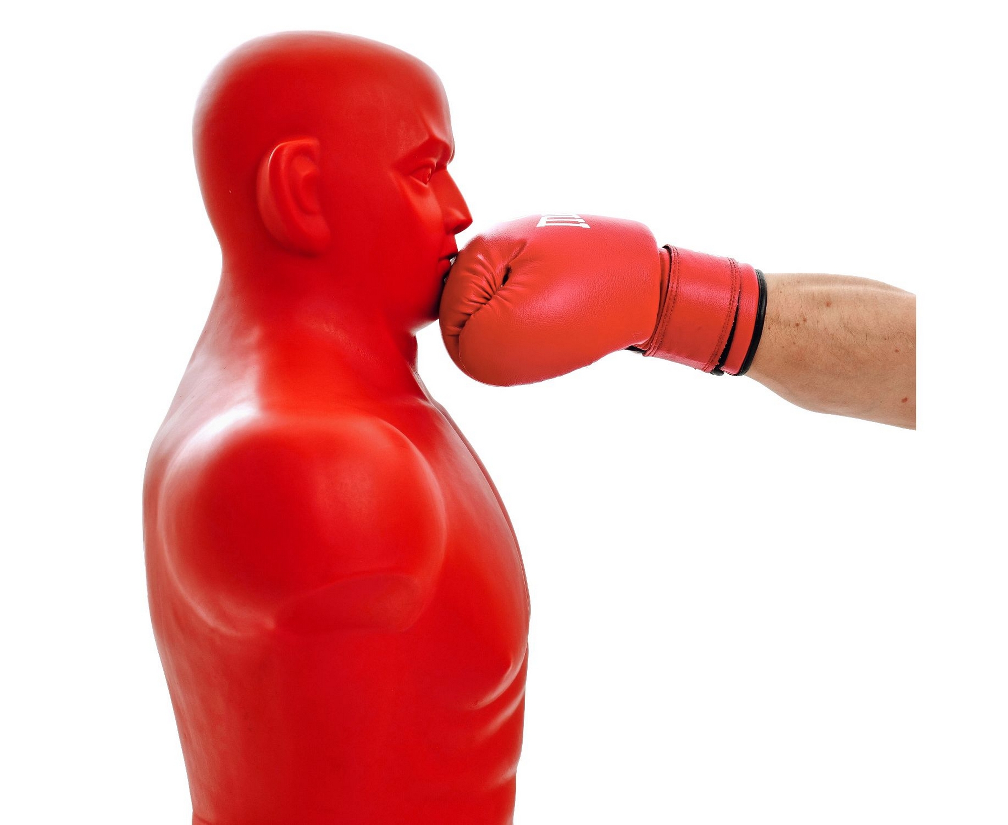 Манекен DFC Boxing Punching Man-Medium TLS-BHR красный 2000_1636