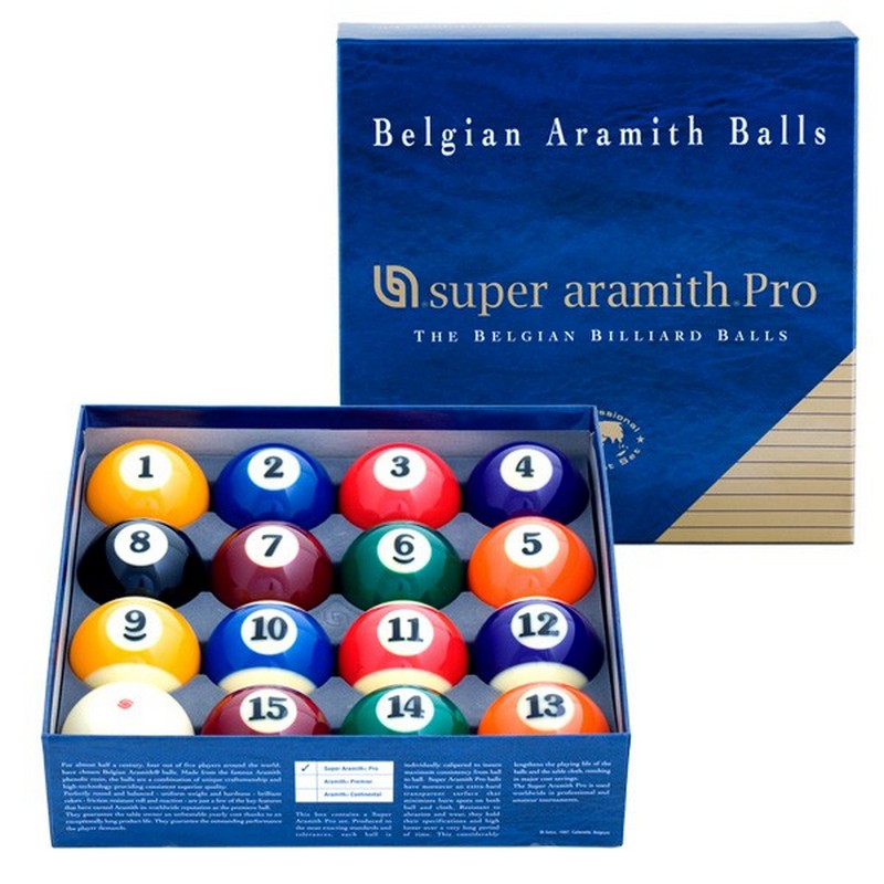 Шары Aramith Pool Super Pro ø57,2мм 800_800