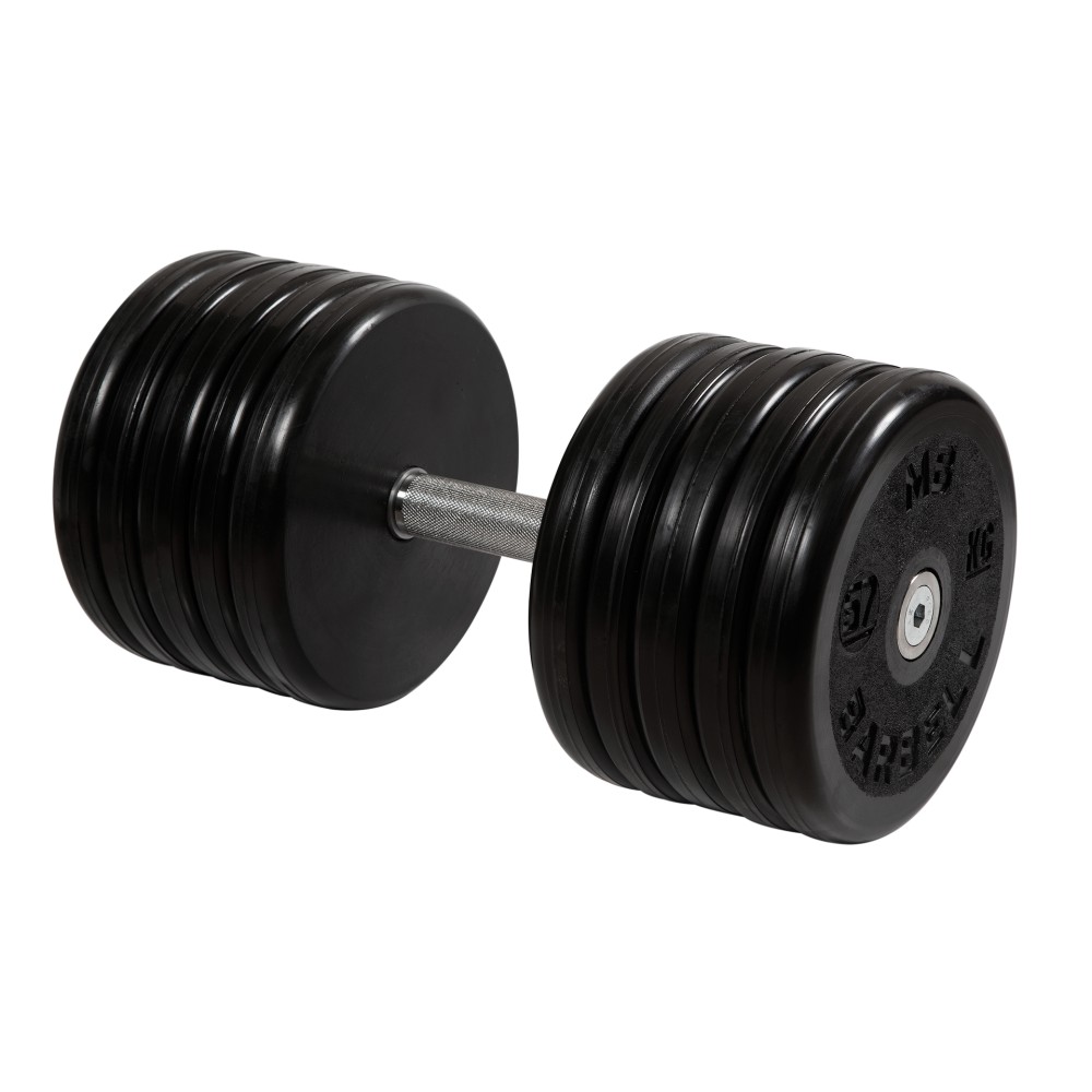 Гантель классик MB Barbell с вращающейся ручкой 57 кг MB-FdbEM-B57 1000_1000