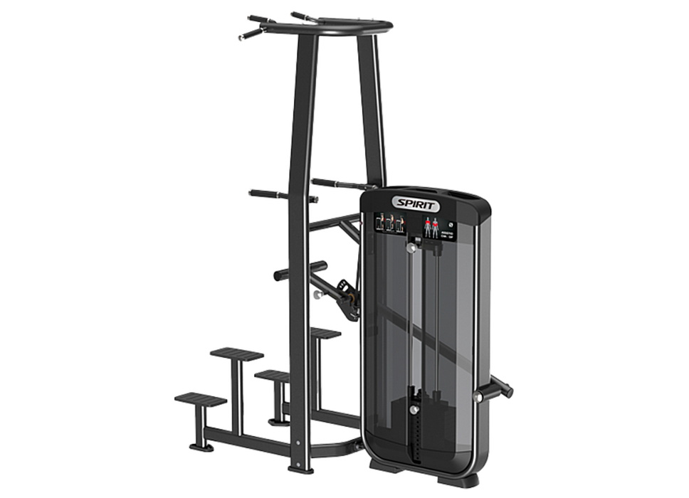 Отжимание/подтягивание с отягощением Spirit Fitness SP-3517 968_700