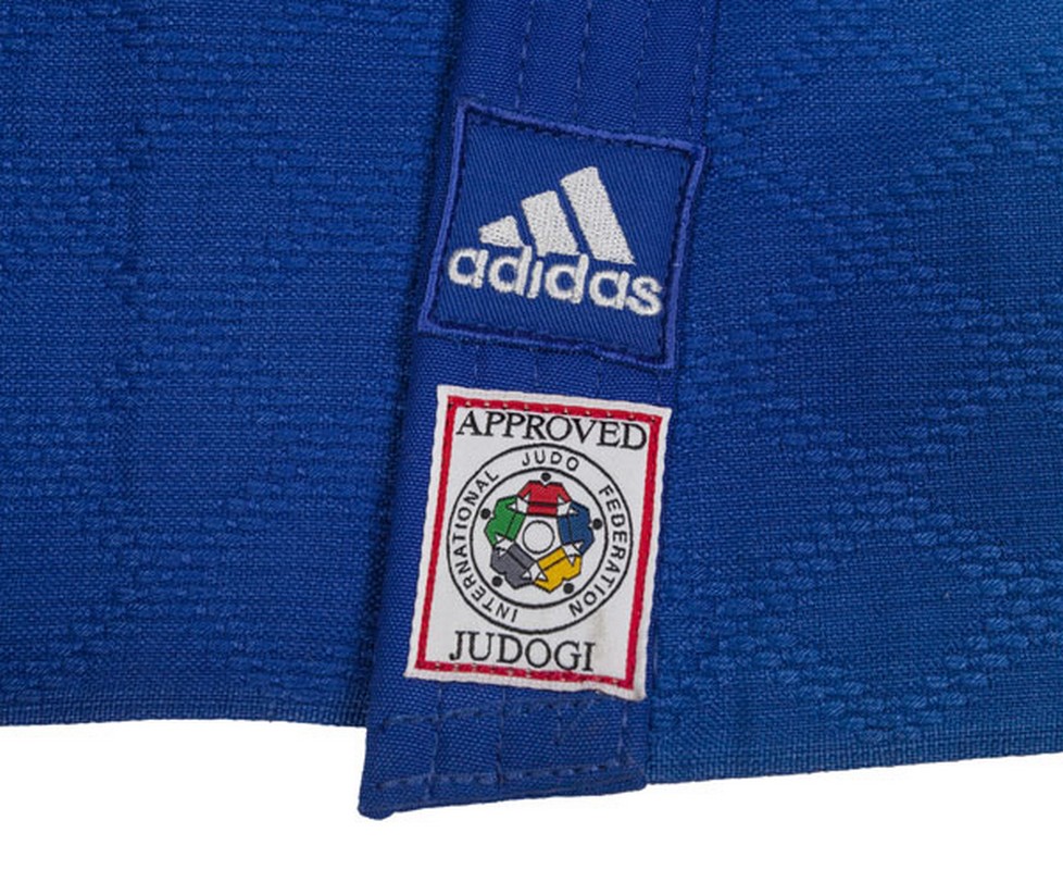 Кимоно для дзюдо Adidas Champion 2 IJF Slim Fit синее J-IJFSB 978_800