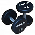 Фиксированные гантели в уретане 16кг Precor New FM\UPD-N-16KG 120_120