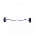 Фиксированная кривая штанга Live Pro Ez Curl Urethane Barbells LP8011-20 20кг 120_120