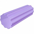 Ролик массажный для йоги Sportex 30х15см B31596 фиолетовый 120_120